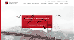Desktop Screenshot of keiretsuforum.com